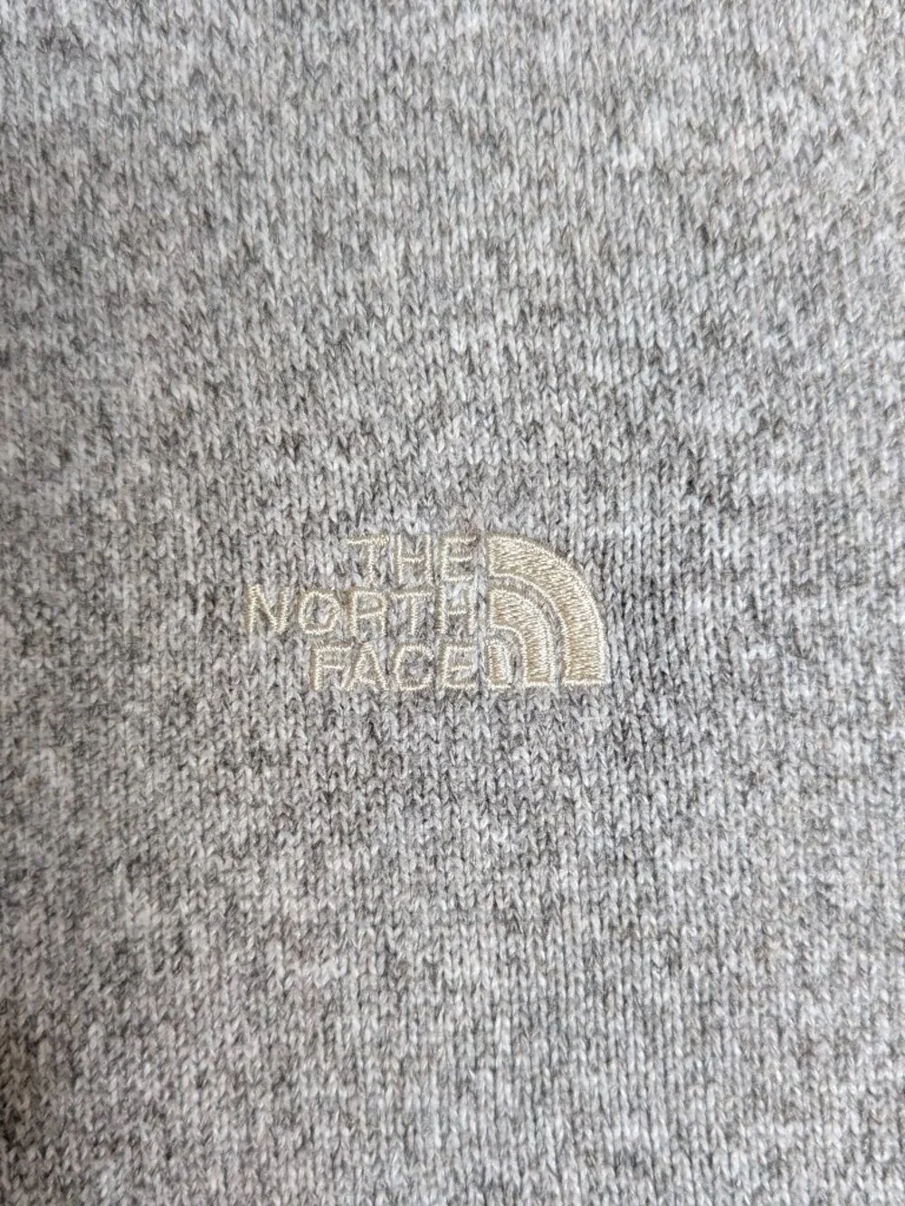 Mens Northface Fleece 1/4 Zip Size XL in Heather Gray
